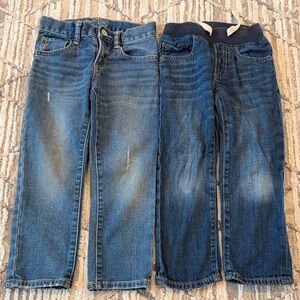 Two GAP Kids Blue Jeans